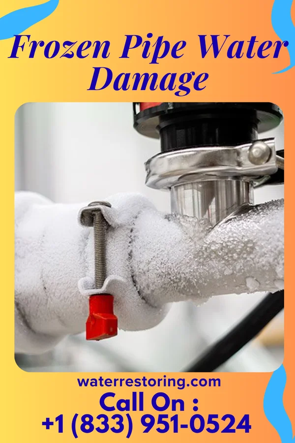 Frozen Pipe Water Damage in Orleans, IN